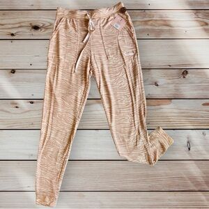 Thalia Sodi Tan Joggers Intimates & Sleepwear